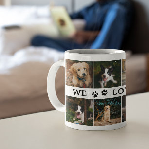 Tassar We Kärlek You Pappa Photo Collage Kaffemugg