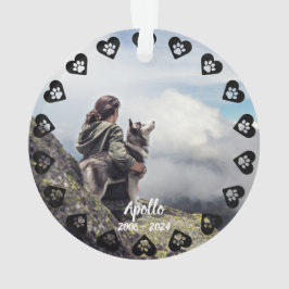 Tassavtryck i Kärlek Anpassade Photo Pet Memorial