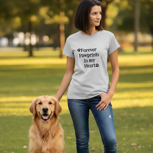 Tassavtryck i mitt hjärta t shirt (Skapare uppladdad)