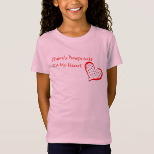 Tassavtryck på mitt hjärta t shirt