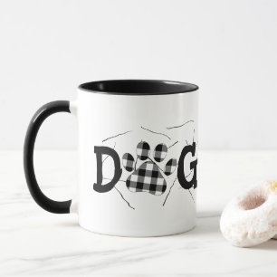 Tassavtrycken Buffalo Play Hund och Hair Mugg