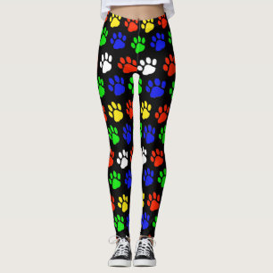 Tassdamasker - visa din kärlek av djur! leggings