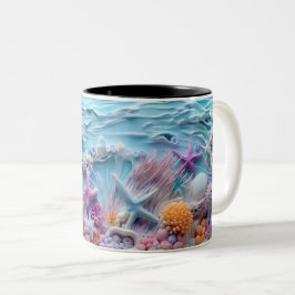 Tasse 2 Couleurs Under the sea Mug, Ocean Vibes Dr Två-Tonad Mugg