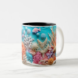 Tasse 2 Couleurs Under the sea Mug, Ocean Vibes Dr Två-Tonad Mugg