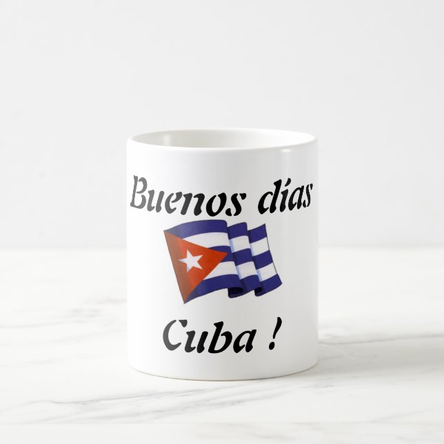 Tasse à café "Buenos dias Cuba" Kaffemugg (Center)