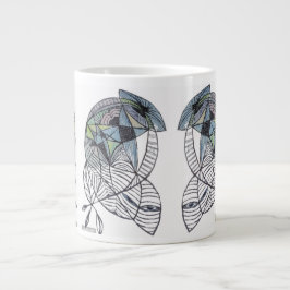 Tasse à café  en céramique  - Idée cadeau Jumbo Mugg