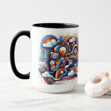 Tasse à café  en céramique  - Idée cadeau