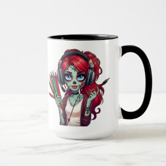 Tasse à café | Gueule Buddy | Zombie Elodie Mugg