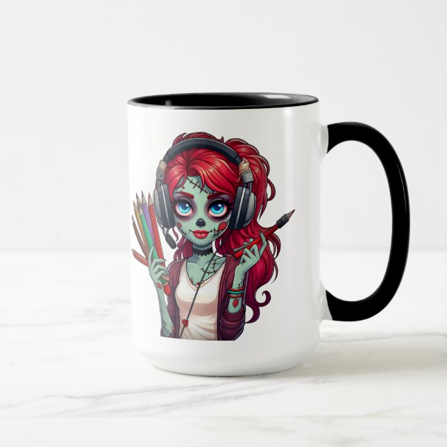 Tasse à café | Gueule Buddy | Zombie Elodie Mugg (Höger)