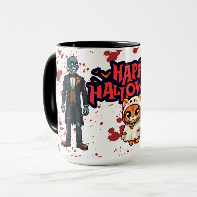 Tasse à café | Happy Halloween Mugg (Framsida vänster)