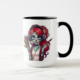 Tasse à café | J'aime mon Akashic | Zombie Elodie Mugg