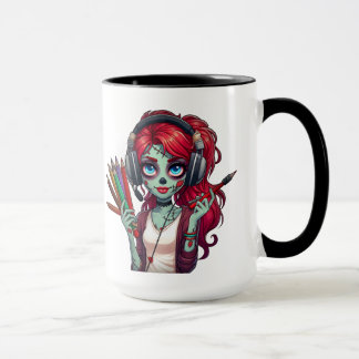 Tasse à café | J'aime mon Akashic | Zombie Elodie Mugg