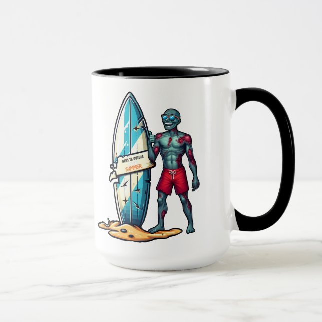 Tasse à café | J'aime mon Akashic | Zombie Surf Mugg (Höger)