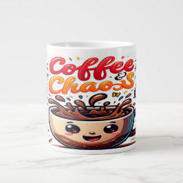 Tasse à Café Kawaii et Amusante | Cadeau Idéal pou Jumbo Mugg