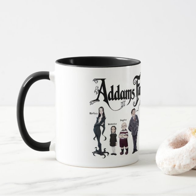 Tasse Adams family Mugg (Med munk)