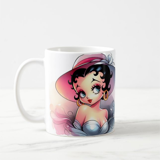 Tasse betty Boop Kaffemugg (Vänster)