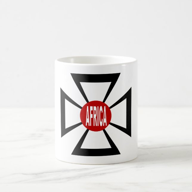 Tasse blanche classique  DESIGN  AFRICA  Kaffemugg (Center)