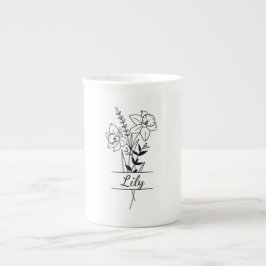 Tasse Bouquet Fleurs Jonquilles personnalisée  Benporslin Mugg