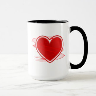 Tasse coeur mugg
