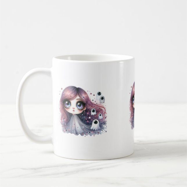 tasse creature halloween  kaffemugg (Vänster)