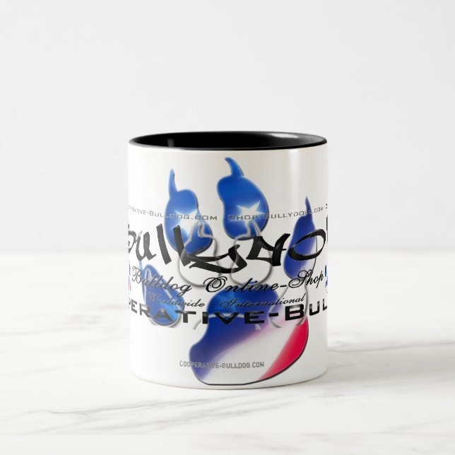 Tasse (cup) Bullydoll & Cooperative Bulldog Två-Tonad Mugg (Center)