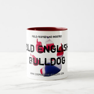 Tasse (cup) Old English Bulldog Två-Tonad Mugg