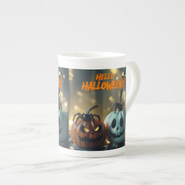 Tasse de Citrouille Hello Halloween! Benporslin Mugg