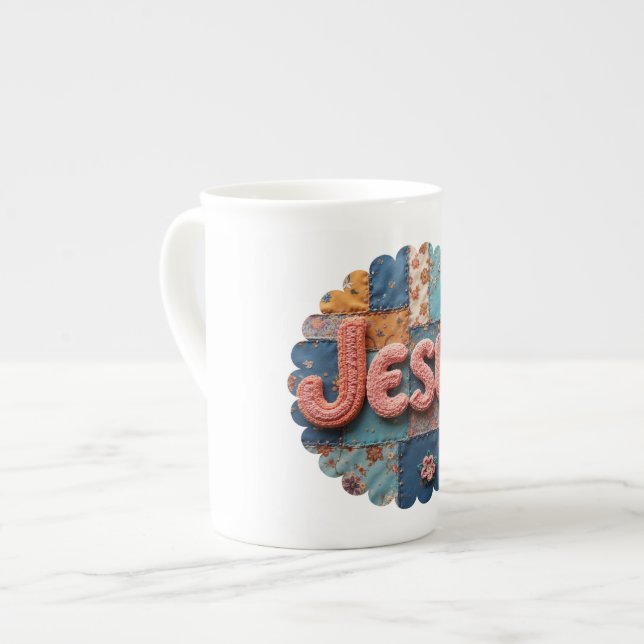 Tasse de Voyage Jésus 02 Benporslin Mugg (Framsida vänster)
