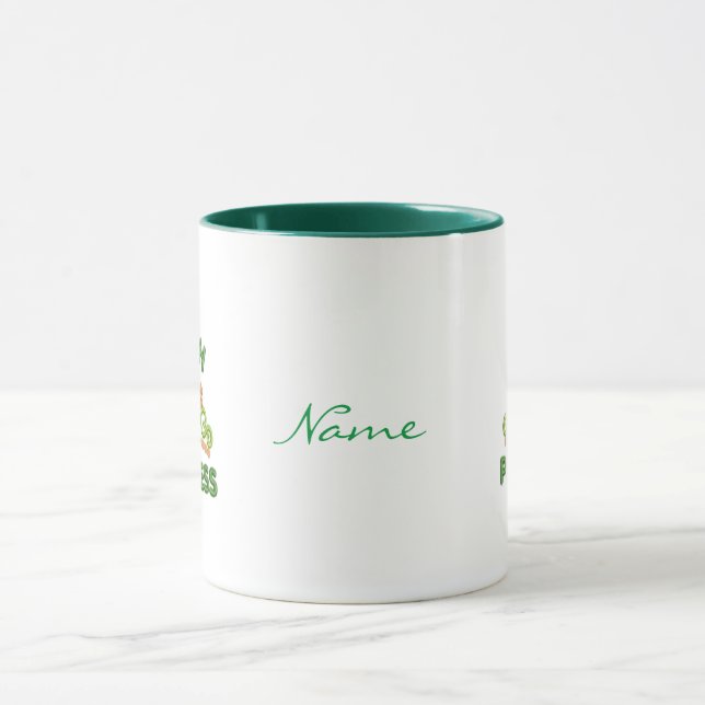 Tasse der irischen Prinzessin personalisierter Nam Mugg (Center)