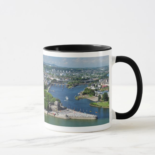 Tasse deutsches Eck in Koblenz Mugg (Höger)