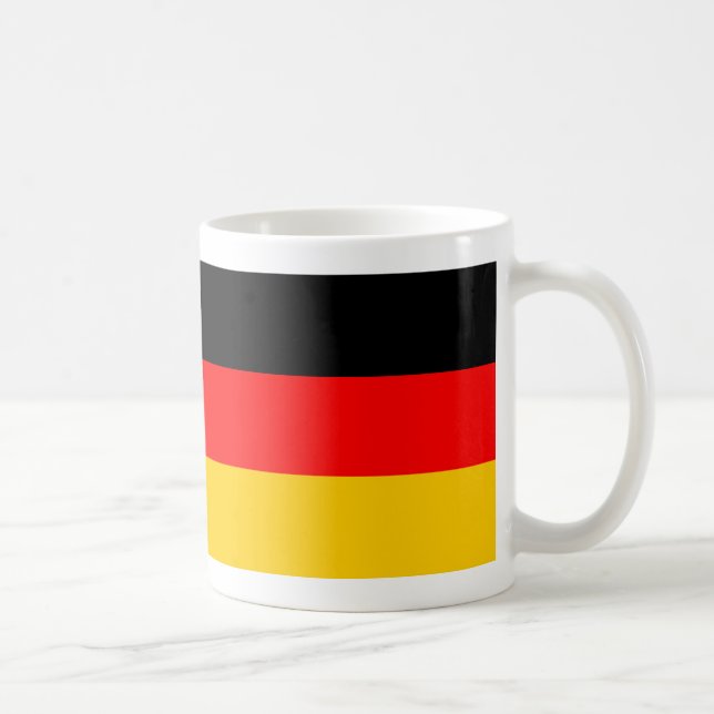 Tasse Deutschland Fahne Kaffemugg (Höger)