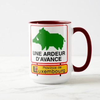 Tasse - double Province de Luxembourg Mugg