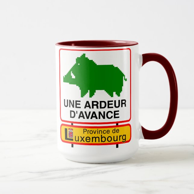Tasse - double Province de Luxembourg Mugg (Höger)