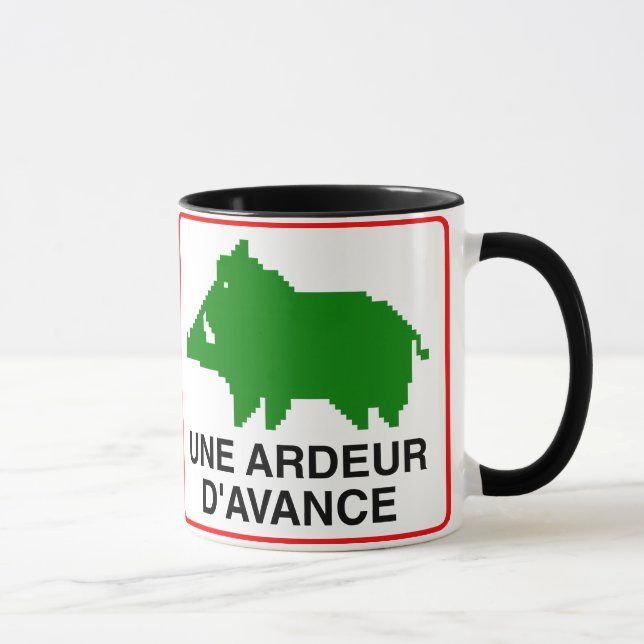 Tasse - double UNE ARDEUR D'AVANCE Mugg (Höger)