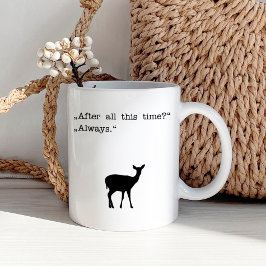 Tasse "efter all denna tid" kaffemugg