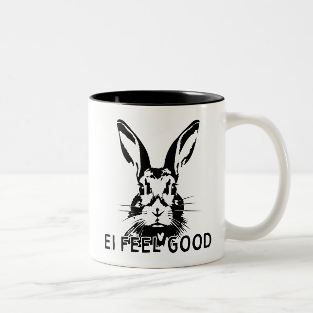 Tasse "Ei feel good" Två-Tonad Mugg (Höger)