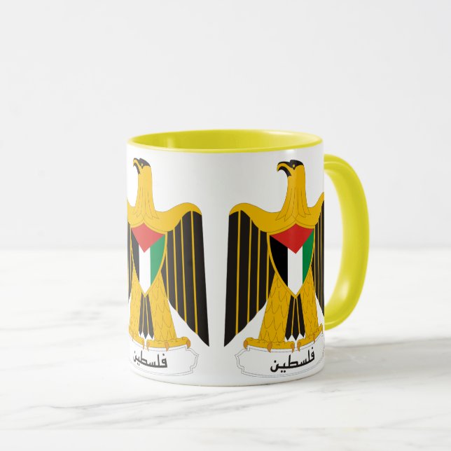  tasse Emblème de la Palestine Mugg (Framsida höger)