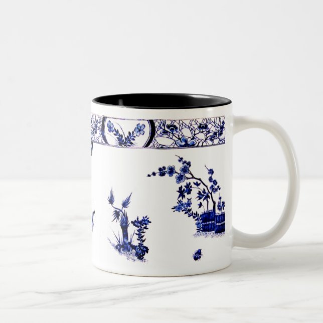 Tasse Faience Två-Tonad Mugg (Höger)