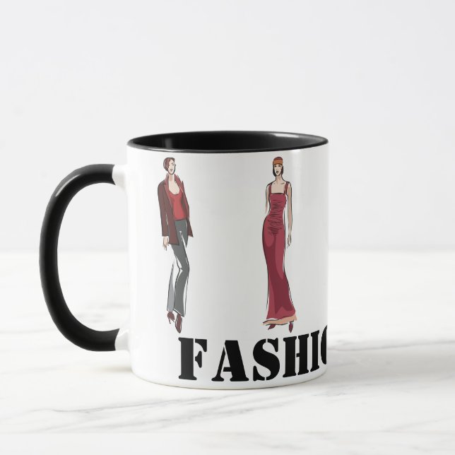 Tasse Fashion Girls Mugg (Vänster)