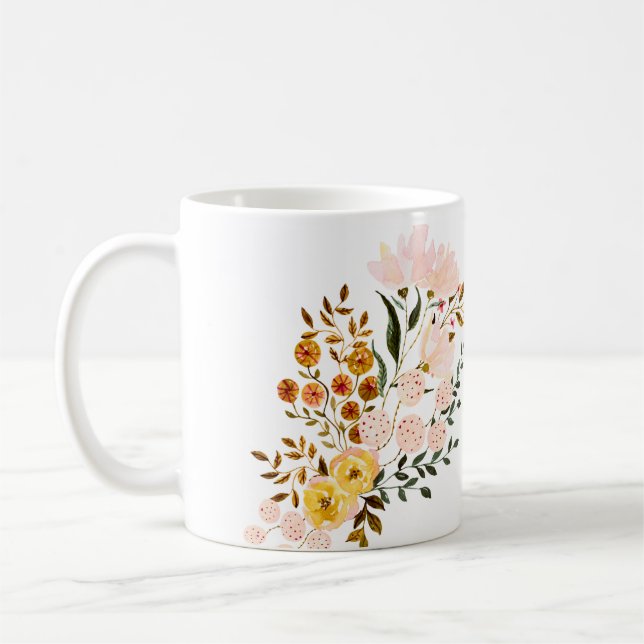 Tasse fleurs  kaffemugg (Vänster)