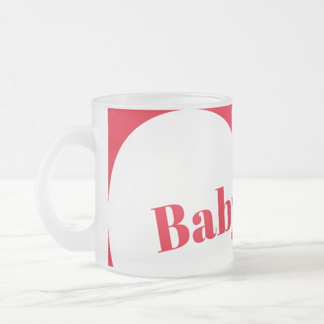 Tasse Frostad Glasmugg (Vänster)