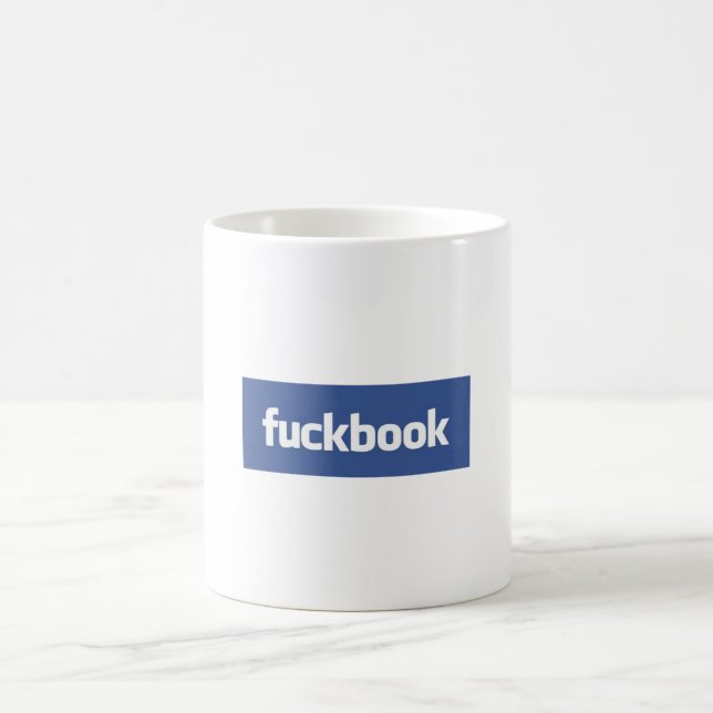 tasse fuckbook kaffemugg (Center)