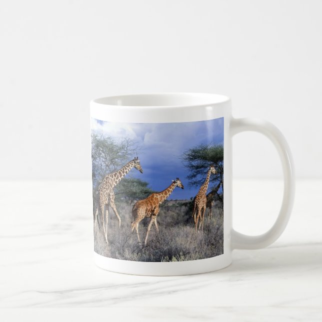 Tasse Giraffen Gruppe Kaffemugg (Höger)