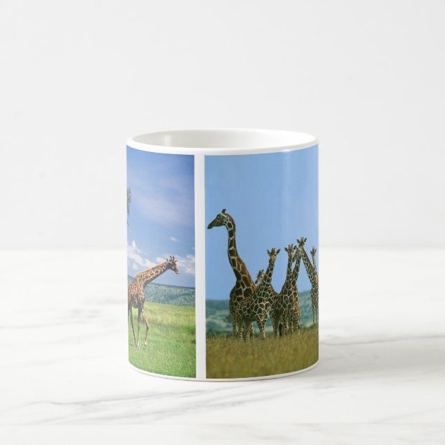 Tasse Giraffen Herde Kaffemugg (Center)