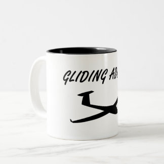 Tasse Gliding Addict Två-Tonad Mugg
