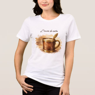 Tasse l'encre du matin t shirt