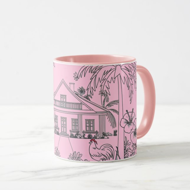 Tasse,l'Harmonie de la Nature dans Chaque Gorgée Mugg (Framsida höger)