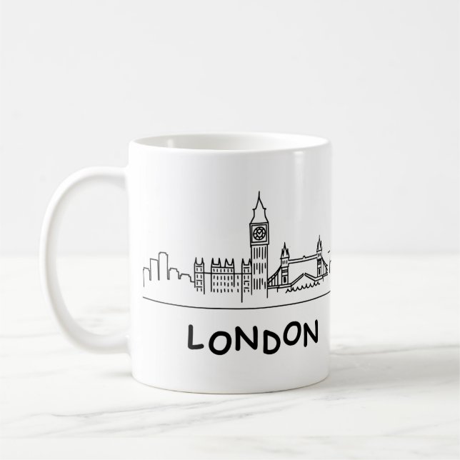 Tasse Londres Kaffemugg (Vänster)