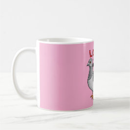 Tasse „Love for the Underdogs“ – Stadttauben-Motiv Kaffemugg