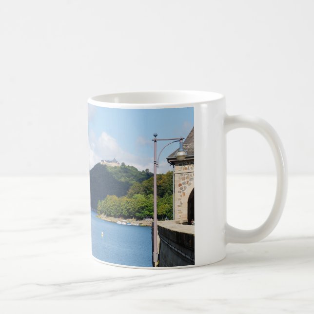 Tasse mit Foto vom Edersee und Schloß Waldeck Kaffemugg (Höger)
